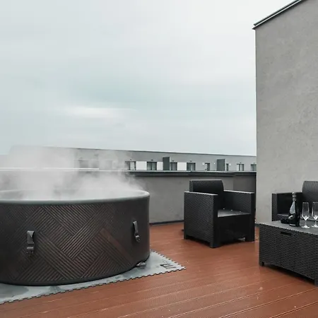 Apartament Skylark - Stockholm Penthouse With Jacuzzi, Movie Theater & Panoramic View *